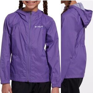 Youth Medium Columbia Purple Rain Jacket